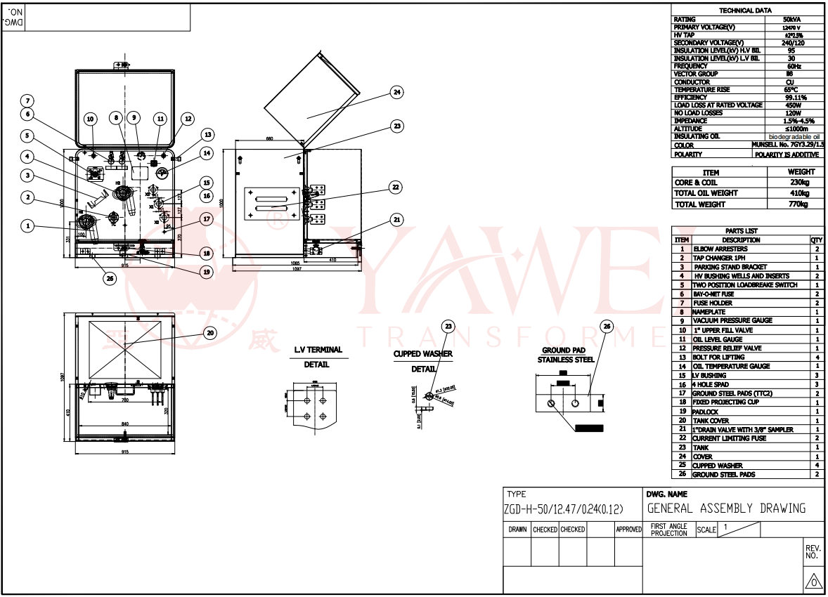 50KVA DRAWING